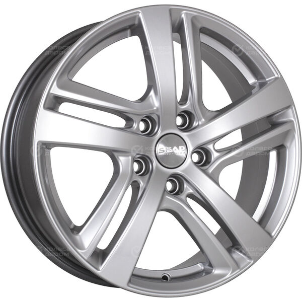 Колесный диск СКАД Сеул  6.5xR17 5x114.3 ET37 DIA66.6 серебристый в Казани