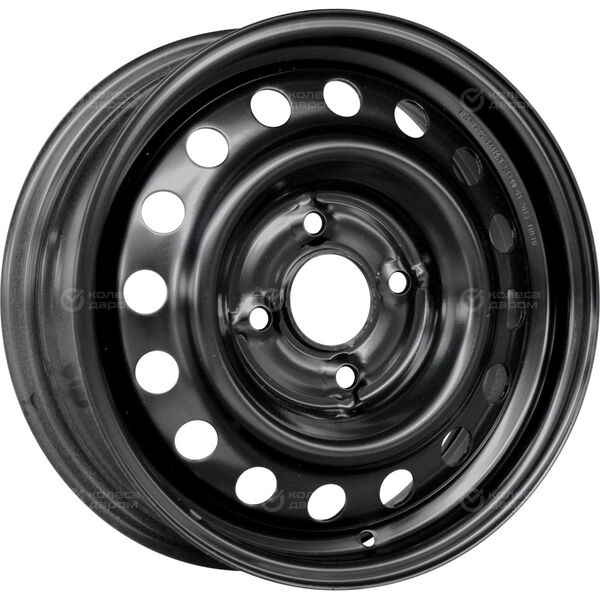 Колесный диск Евродиск 64A48R  6xR15 4x100 ET48 DIA54.1 черный в Казани