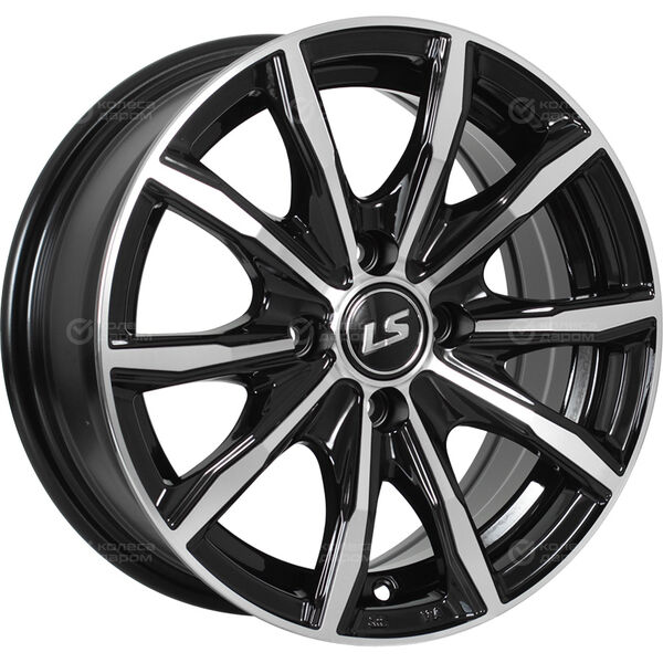 Колесный диск LS LS 786  6xR14 4x98 ET35 DIA58.6 черный полностью полированный в Казани