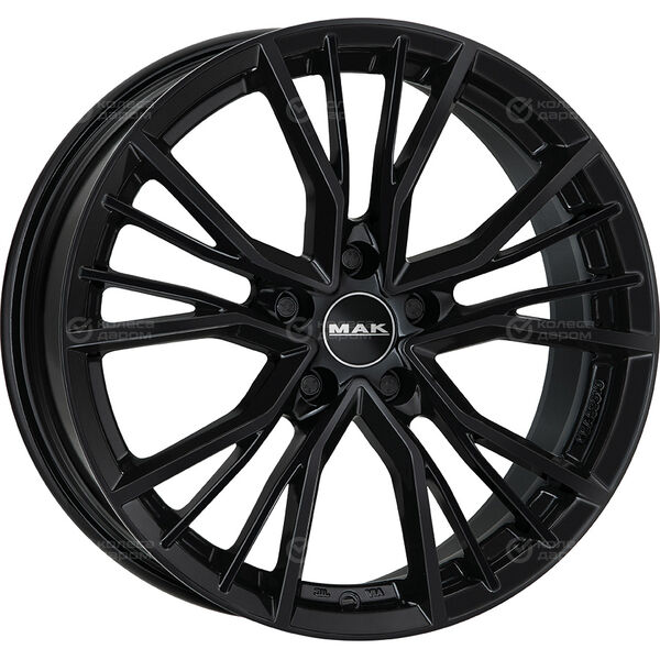 Колесный диск MAK Union  8xR20 5x112 ET45 DIA57.1 чёрный глянцевый в Казани