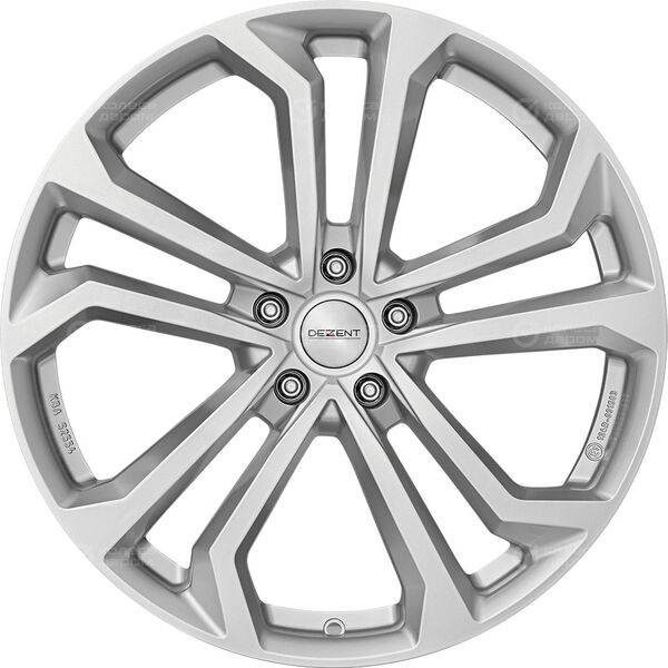 Колесный диск Dezent TA  8xR20 5x112 ET27 DIA66.6 серебристый в Казани - slider