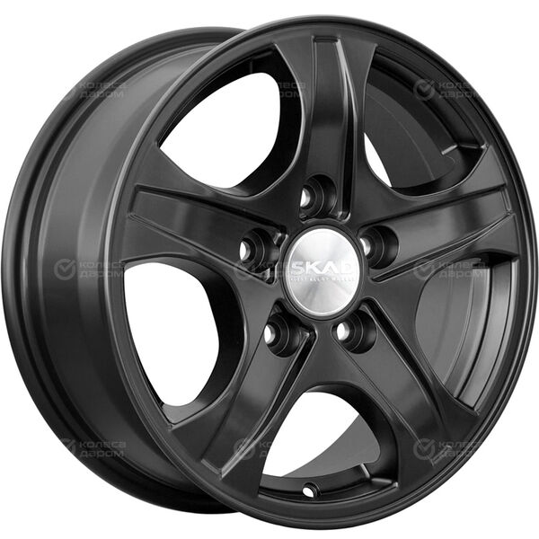 Колесный диск СКАД Калипсо  6.5xR16 5x139.7 ET43 DIA98.5 черный матовый в Казани