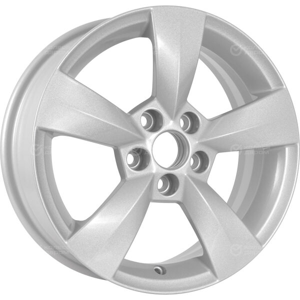Колесный диск Carwel Кета 1504  6xR15 5x100 ET43 DIA57.1 серебристый в Казани