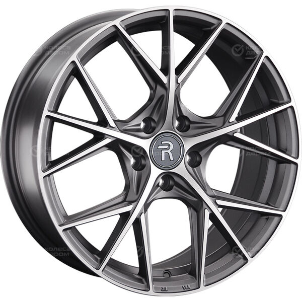 Колесный диск Replay TY400  8xR18 5x114.3 ET50 DIA60.1 темно-серый матовый ,частично полированный в Казани