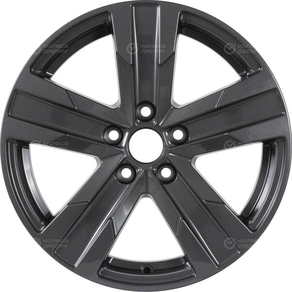 Колесный диск КиК Висмут  7xR16 5x108 ET45 DIA63.35 насыщенный темно-серый полностью полированный в Казани