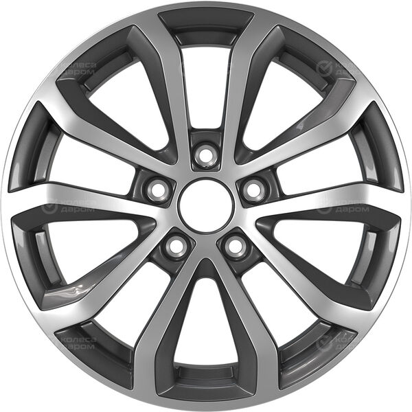 Колесный диск Replay SB65  7xR17 5x114.3 ET48 DIA56.1 насыщенный темно-серый полностью полированный в Казани
