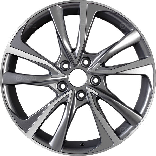 Колесный диск Replay LX116  7.5xR18 5x114.3 ET35 DIA60.1 насыщенный темно-серый полностью полированный в Казани