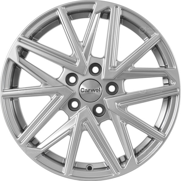 Колесный диск Carwel Галилео  6xR16 5x105 ET38 DIA56.6 серебристый в Казани