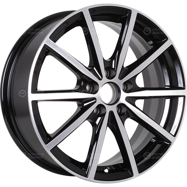 Колесный диск Alcasta M61  6.5xR16 5x110 ET38 DIA65.1 черный полностью полированный в Казани