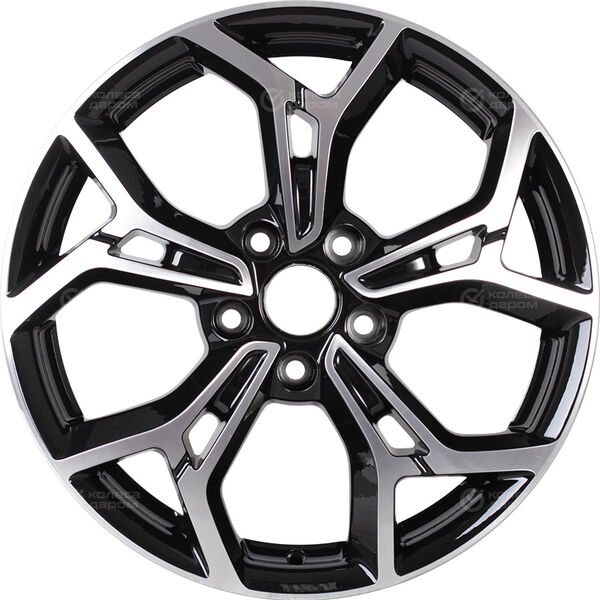 Колесный диск Carwel Карачи 203  7xR17 5x114.3 ET49 DIA67.1 алмаз черный в Казани