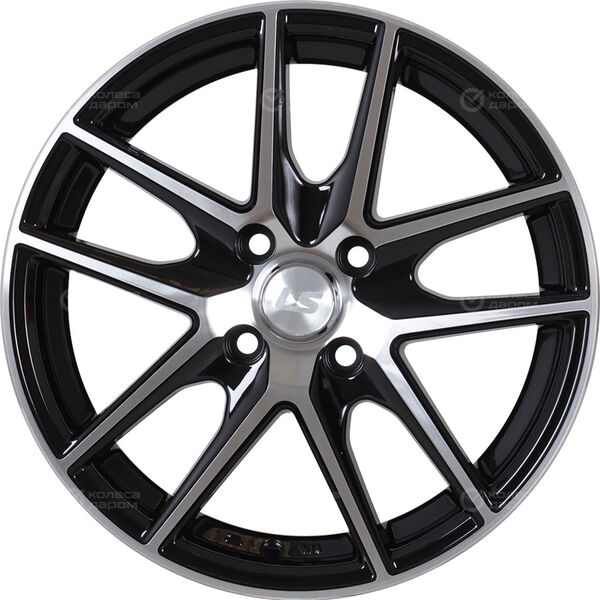 Колесный диск LS LS 771  6xR14 4x98 ET35 DIA58.6 черный полностью полированный в Казани