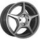 Колесный диск LS 833  7xR16 4x100 ET42 DIA60.1 насыщенный темно-серый полностью полированный в Казани - slider