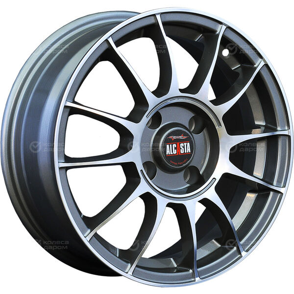 Колесный диск Alcasta M01  6.5xR16 4x100 ET50 DIA60.1 насыщенный темно-серый полностью полированный в Казани