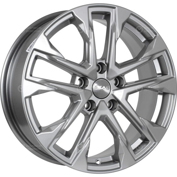 Колесный диск СКАД АТАКОР  7xR17 5x114.3 ET43 DIA67.1 серебристый в Казани