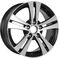 Колесный диск NEO 540  6xR15 5x100 ET40 DIA57.1 глянцевый черный с полированной лицевой частью в Казани - slider