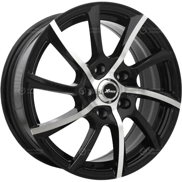 Колесный диск X-Race AF14  6.5xR16 4x100 ET50 DIA60.1 черный полностью полированный в Казани
