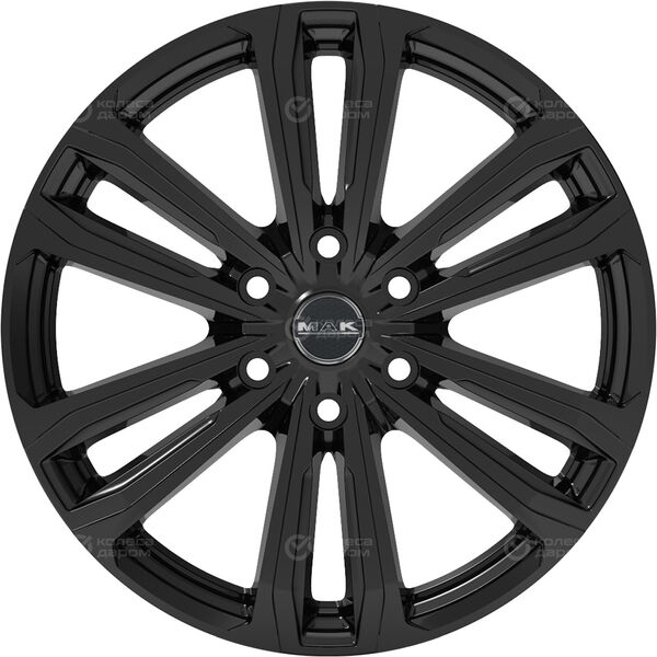 Колесный диск MAK Safari 6  8.5xR20 6x139.7 ET20 DIA106.1 черный глянцевый в Казани