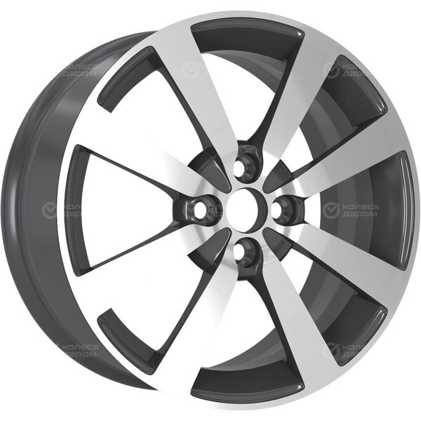 Колесный диск LS LS 948  6xR16 4x100 ET50 DIA60.1 насыщенный темно-серый полностью полированный в Казани
