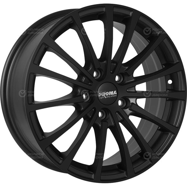 Колесный диск Proma Цунами  7xR17 5x108 ET33 DIA60.1 черный матовый в Казани