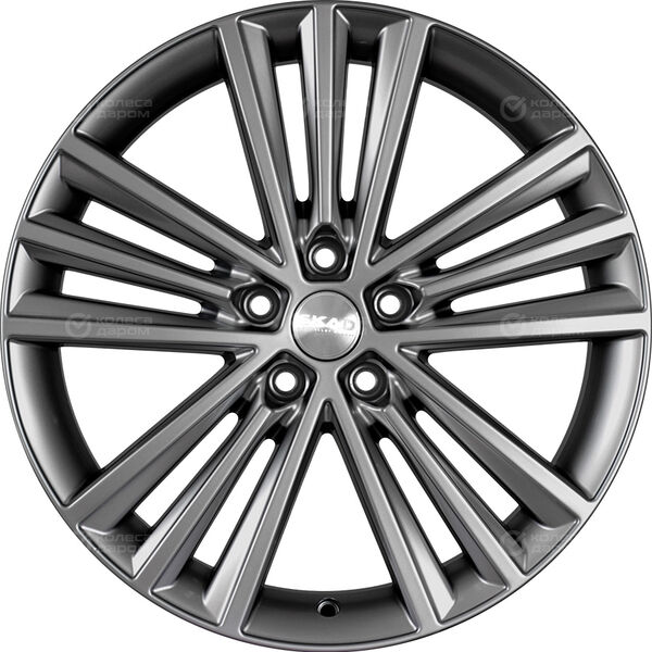 Колесный диск СКАД Манчестер  7.5xR19 5x114.3 ET45 DIA67.1 темно-серый цвет с перламутровыми оттенками в Казани