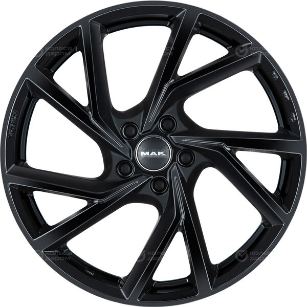 Колесный диск MAK Kassel  7xR17 5x108 ET42 DIA72 чёрный глянцевый в Казани