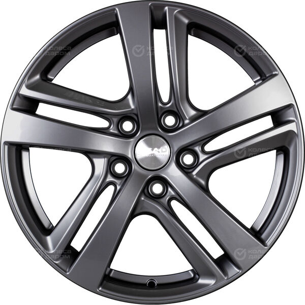Колесный диск СКАД Сеул  6.5xR17 5x114.3 ET37 DIA66.6 темно-серый цвет с перламутровыми оттенками в Казани