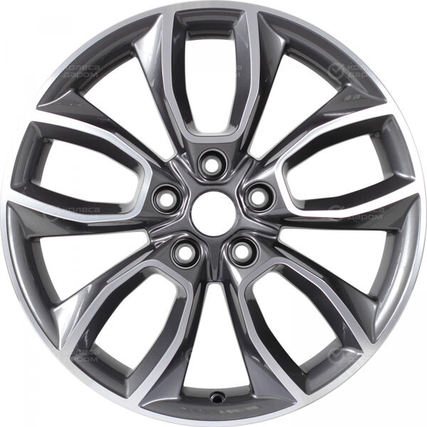 Колесный диск СКАД Premium Series КР001 (18_Qashqai)  7xR18 5x114.3 ET40 DIA66.1 глянцевый тёмно-серый в Казани