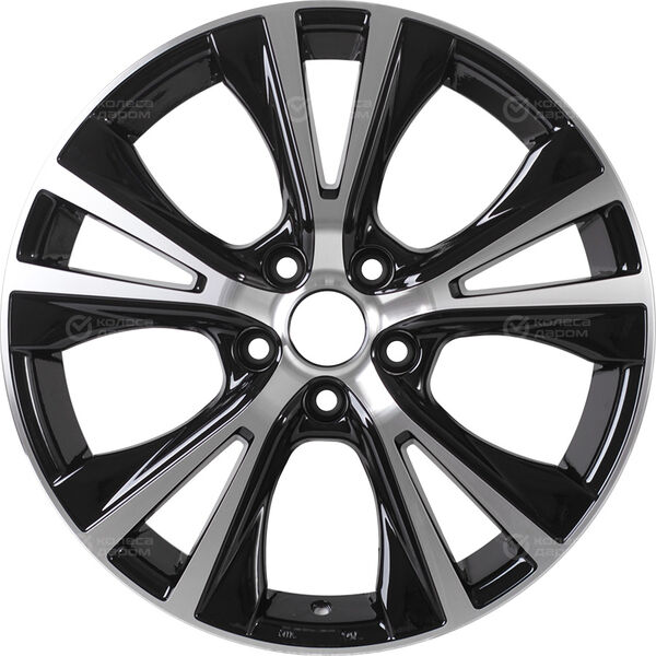 Колесный диск Replay TY211  7.5xR18 5x114.3 ET30 DIA60.1 черный полностью полированный в Казани