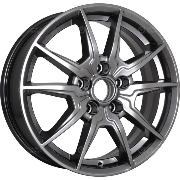 Колесный диск КиК Адамар  6.5xR16 5x114.3 ET50 DIA66.1 темно-серебристый в Казани