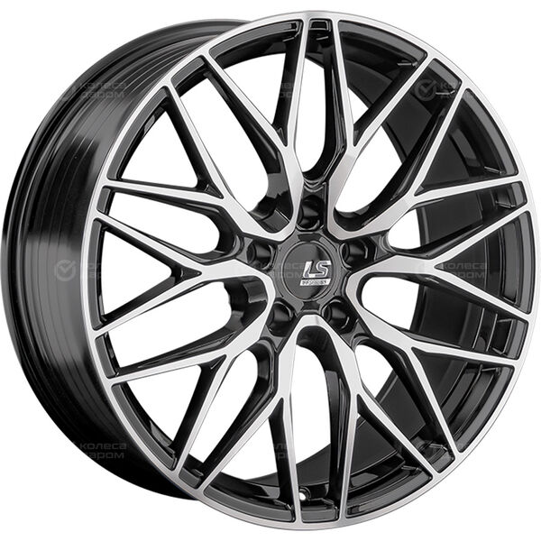 Колесный диск LS FlowForming LS RC70  8.5xR18 5x112 ET30 DIA66.6 черный полностью полированный в Казани