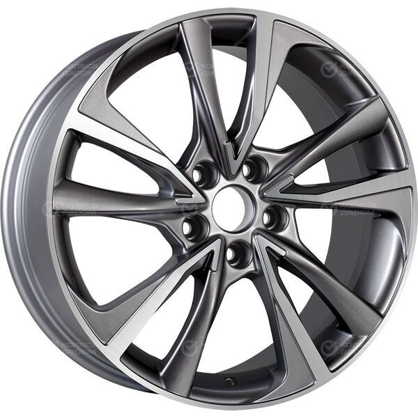 Колесный диск Replay LX116  7.5xR18 5x114.3 ET35 DIA60.1 насыщенный темно-серый полностью полированный в Казани