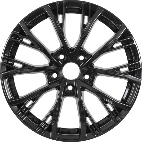Колесный диск RST R207  6.5xR17 5x114.3 ET45 DIA67.1 черный глянцевый в Казани
