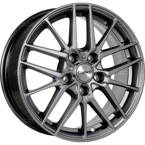 Колесный диск Carwel Лача  6.5xR16 5x108 ET40 DIA65.1 графит в Казани