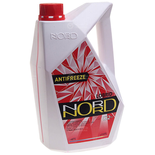 Антифриз Готовый NORD G12+ красный 3кг в Казани