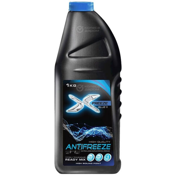 Антифриз Готовый X-Freeze G11 Синий 1 л. в Казани
