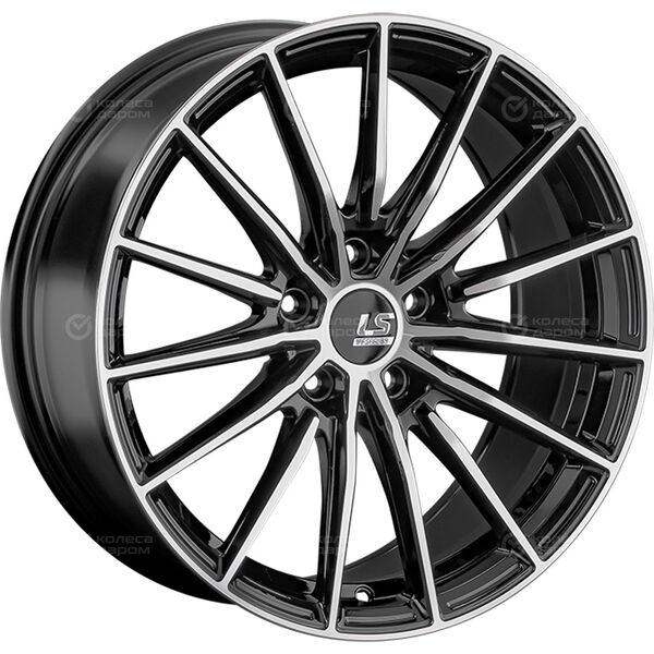 Колесный диск LS FlowForming LS RC63  8.5xR18 5x112 ET30 DIA66.6 черный полностью полированный в Казани