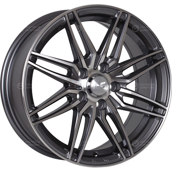 Колесный диск LS LS 832  6xR14 4x100 ET40 DIA73.1 насыщенный темно-серый полностью полированный в Казани