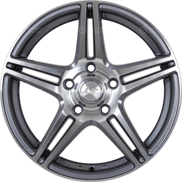 Колесный диск LS LS 770  6xR14 4x98 ET35 DIA58.6 насыщенный темно-серый полностью полированный в Казани