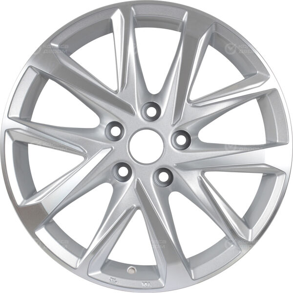 Колесный диск Replay KI270  7xR17 5x114.3 ET48 DIA67.1 серебристый полностью полированный в Казани