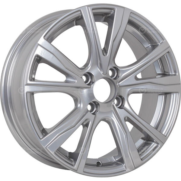 Колесный диск NEO 574  6xR15 4x100 ET45 DIA54.1 серебристый с эффектом хрома в Казани