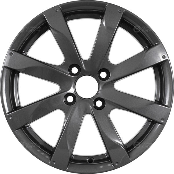 Колесный диск КиК Джемини  6xR15 4x108 ET38 DIA67.1 насыщенный темно-серый полностью полированный в Казани
