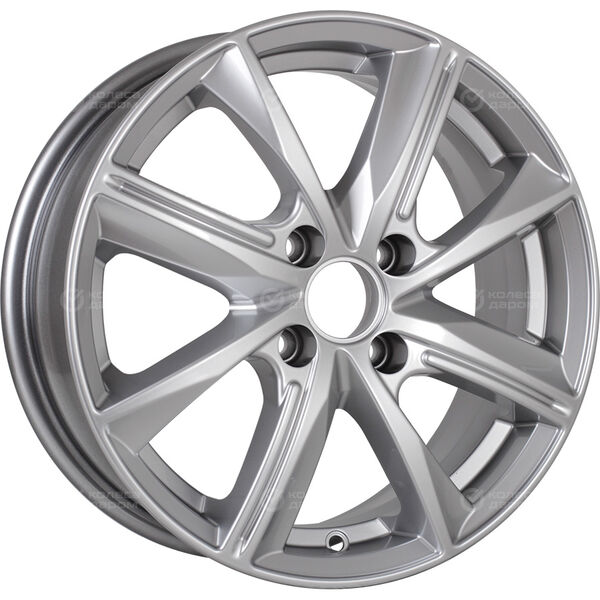 Колесный диск КиК Арнар  6xR15 4x100 ET40 DIA67.1 серебристый в Казани