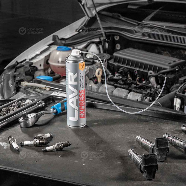 2511 Раскоксовка двигателя EXPRESS LAVR Engine carbon cleaner 400 мл в Казани